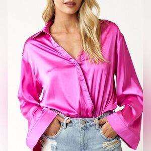 Magenta Bodysuit